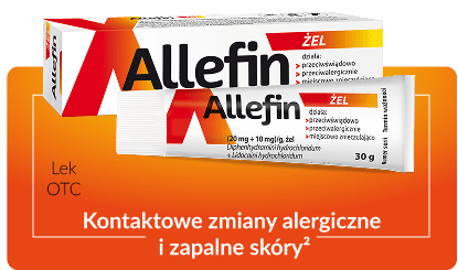 Alfin - lek na kontaktowe zmiany alergiczne i zapalenia skóry, skuteczna pomoc dla skóry wrażliwej.